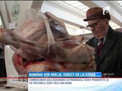 Românii vor mielul direct de la stână