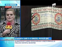 Studenta care s-a sinucis, ipoteză șoc