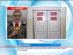 Doi copii au ajuns la spital cu arsuri grave