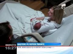 Un copil s-a născut în mașina părinților