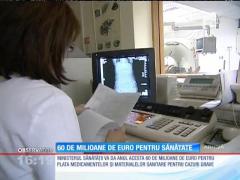 60 de milioane de euro pentru sănătate