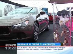 Maşina lui Al Capone e la Bucureşti