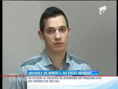 Un student de la Facultatea de Agronomie din Timişoara este de negăsit de trei zile