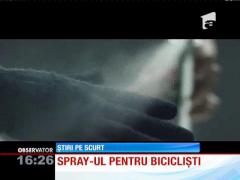 Spray-ul pentru biciclişti
