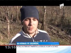 Alunecări de teren în Breaza, judeţul Prahova