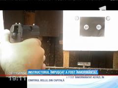 Instructorul împușcat în poligon a fost înmormântat