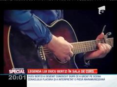 Special! Legenda lui Ducu Bertzi în sala de curs