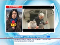 Pensionar săltat pentru pornografie infantilă