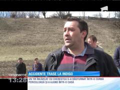 Accidente trase la indigo pe DN 17