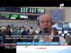 După doi ani de repaus, acceleratorul de particule al laboratorului european CERN a fost repornit