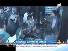 Vandalism surprins de camere