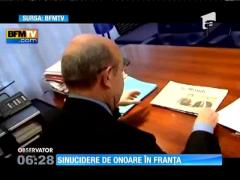 Sinucidere de onorare a unui senator din Franța!