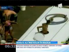 Revolte din cauza secetei în Brazilia