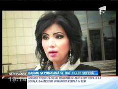 Adriana Bahmuţeanu şi Silviu Prigoană se bat, copiii suferă