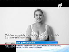Grăsuţe, dar sexi! Modele cu kilograme în plus pentru lenjerie de top