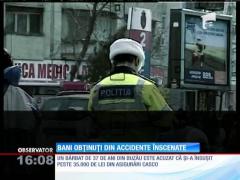 Un bărbat din Buzău a reuşit să-şi însuşească peste 35.000 de lei din înscenare de accidente