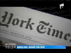 Angelina Jolie este pe cale să devină, din nou, mamă