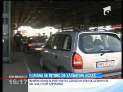 Aglomerație în vămi! Românii din străinătate se întorc acasă de Sărbători