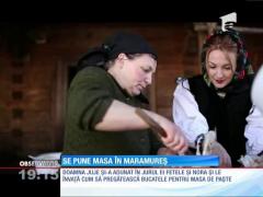 Locuitorii satelor din Maramureș respectă tradițiile de sute de ani
