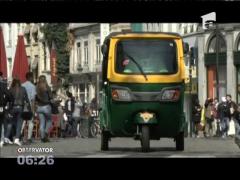 Ricșa, taxi moden în Bruxelles