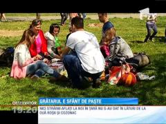 În Bucureşti, prima zi de Paşte s-a sărbătorit în aer liber