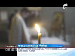 Au luat lumină sub pământ