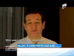 Hillary Clinton va candida, din nou, la preşedinţia Statelor Unite.