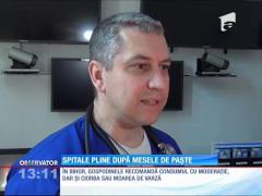 Spitale pline după mesele de Paște