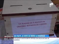 De Paşte, hoții au mers la biserică