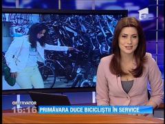 Primăvara duce bicicliștii în service
