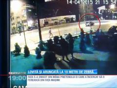 O fată a fost spulberată pe o trecere de pietoni