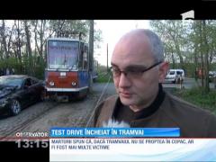 Lacul Sărat: Test drive încheiat în tramvai