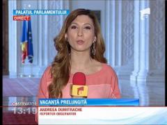 Vacanţă prelungită pentru aleşi