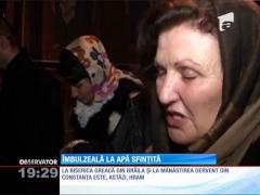 Îmbulzeală la biserica Greacă din Brăila