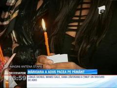Oana Zăvoranu, discurs de adio lângă siciul mamei sale