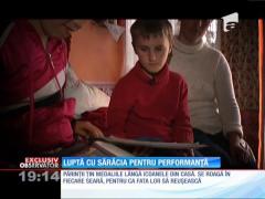 Copii care luptă cu sărăcia pentru performanță