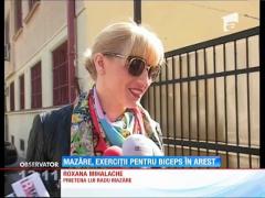 Radu Mazăre, exerciţii pentru biceps în arest