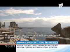 Ambarcaţiune de lux, popas în Constanţa