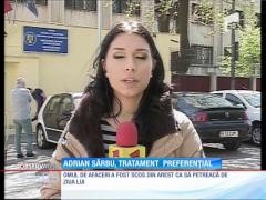 Adrian Sârbu, tratament preferenţial