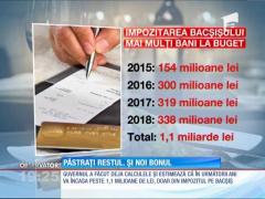 Din bucuria ospătarilor, bacşişul devine povara patronilor. Trebuie să plătească impozit pe banii primiţi în plus de la clienţi