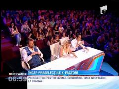 Încep preselecțiile X-Factor!