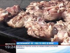 Antrenament de 1 Mai cu mici și bere