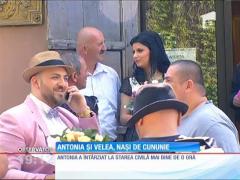 Antonia și Velea, nași de cununie