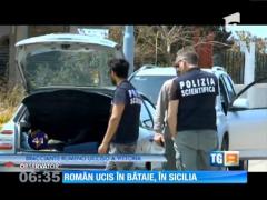 Un român a fost ucis în bătaie pe o şosea din Sicilia