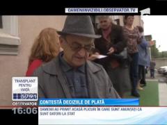 Scandal uriaş la ghişeele ANAF cu zeci de şomeri şi pensionari