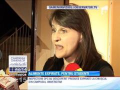 Alimente expirate, pentru studenţi
