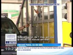Update! Fără barieră la mare! Taxa de la Feteşti, achitată cu telefonul