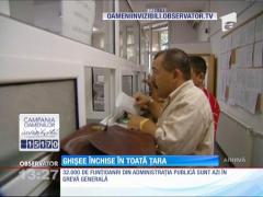Ghişee închise în toată ţara