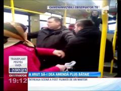 Controlor RATB extrem de agresiv! A vrut să dea amendă plus bătaie