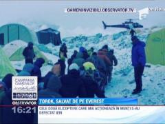 Alpinistul român Zsolt Torok, salvat de pe Everest